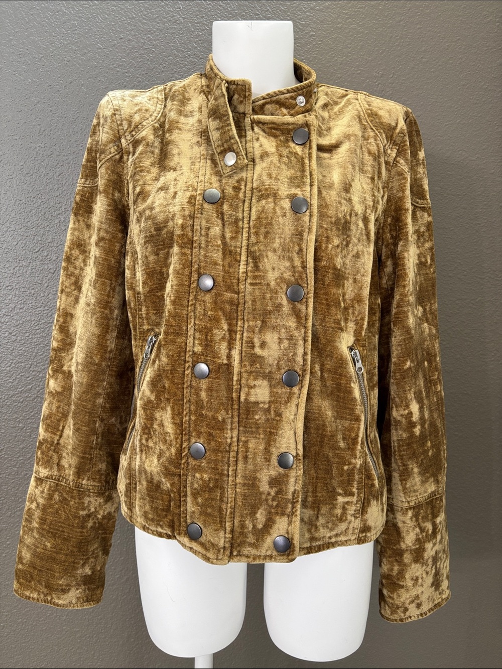 We The Free Disk Till Dawn velvet jacket. Womens Medium